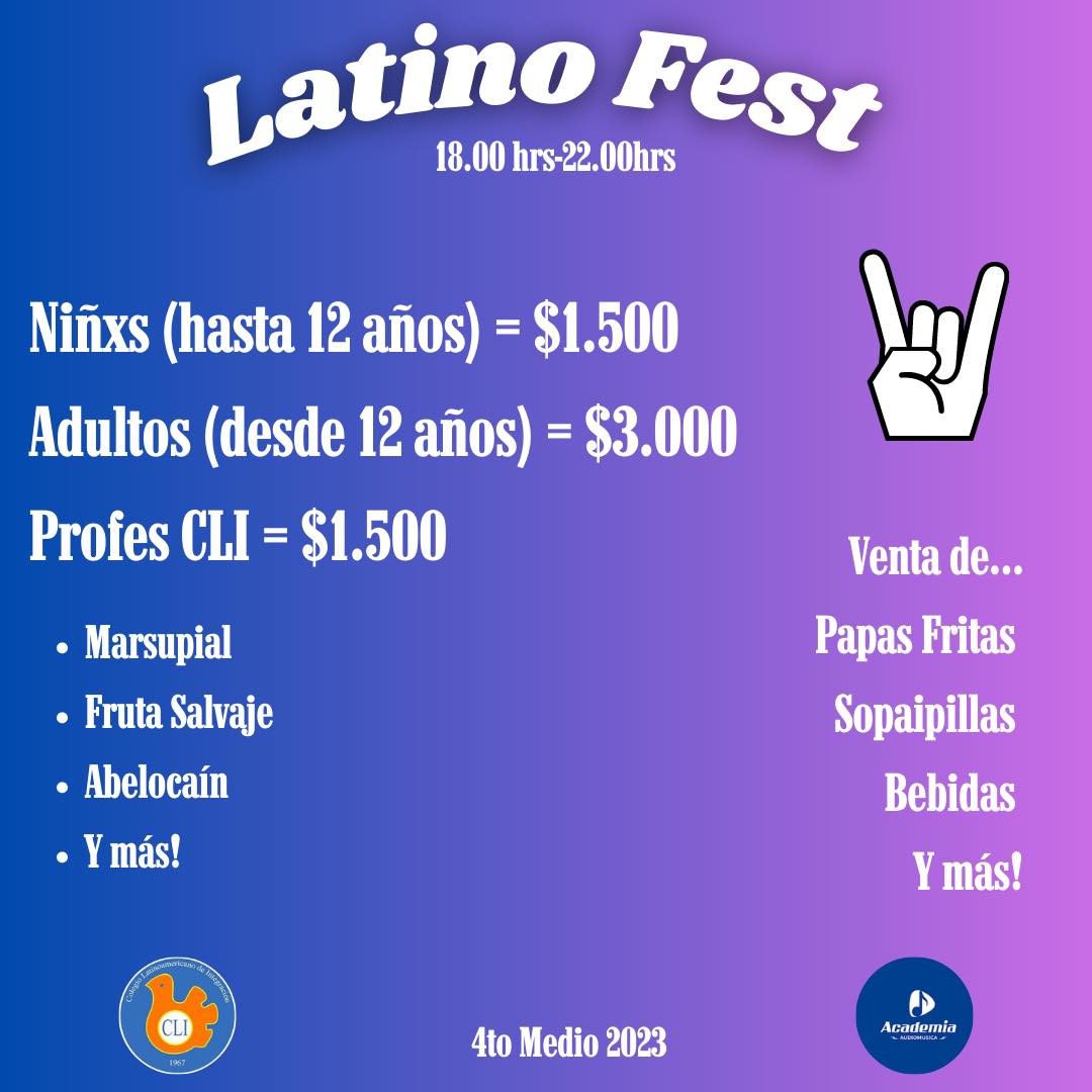 festival latino agosto 2023